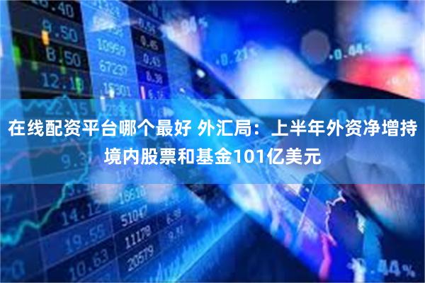 在线配资平台哪个最好 外汇局：上半年外资净增持境内股票和基金101亿美元