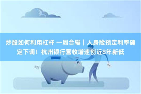炒股如何利用杠杆 一周合辑｜人身险预定利率确定下调！杭州银行营收增速创近8年新低
