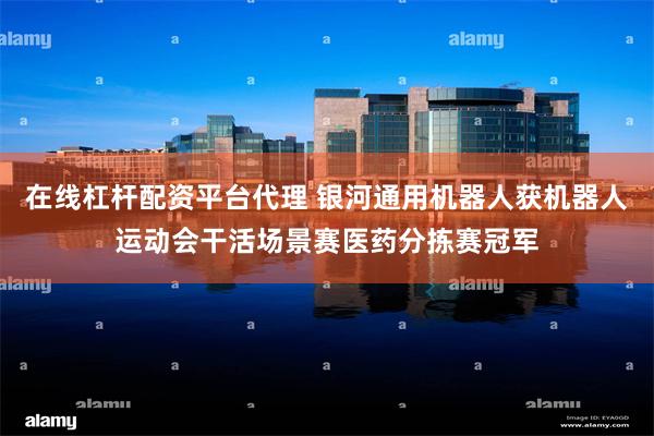 在线杠杆配资平台代理 银河通用机器人获机器人运动会干活场景赛医药分拣赛冠军